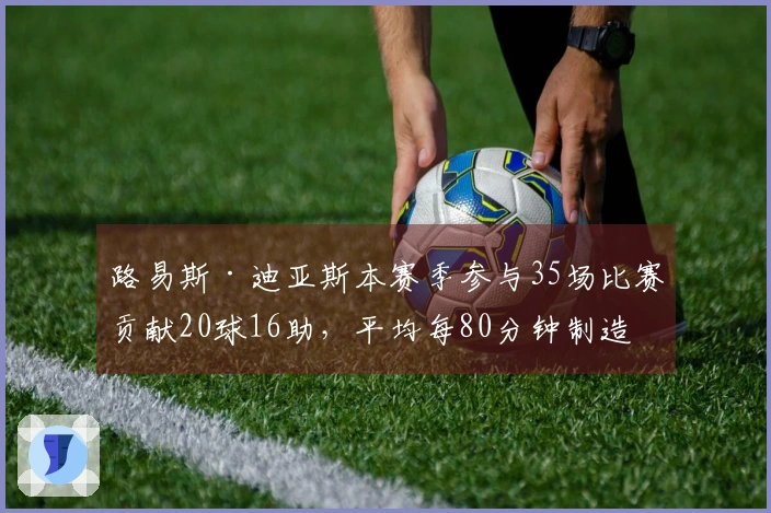 路易斯·迪亚斯本赛季参与35场比赛贡献20球16助，平均每80分钟制造一球